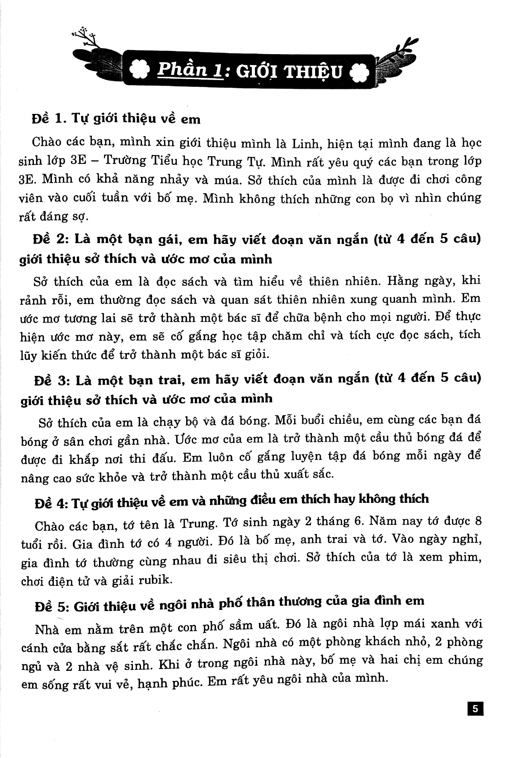 199 bài và đoạn văn hay lớp 3 - Ảnh 4