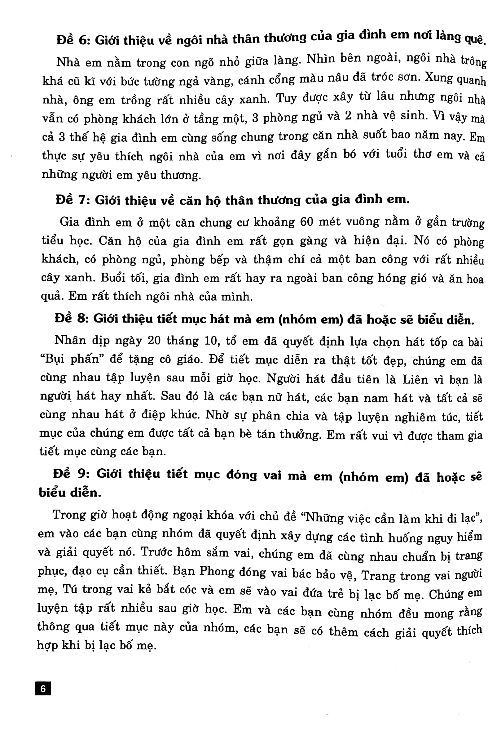 199 bài và đoạn văn hay lớp 3 - Ảnh 5
