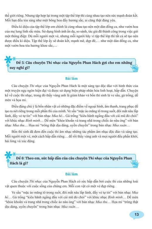 199 bài và đoạn văn hay lớp 4 - Ảnh 5