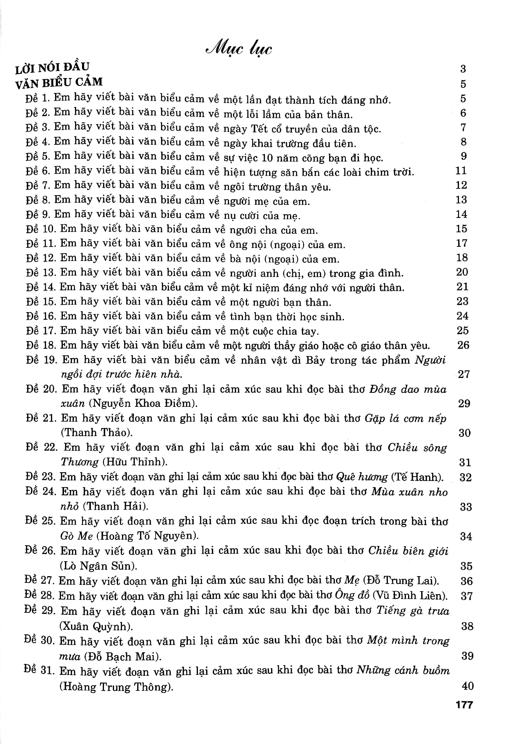 199 bài và đoạn văn hay lớp 7 - Ảnh 4
