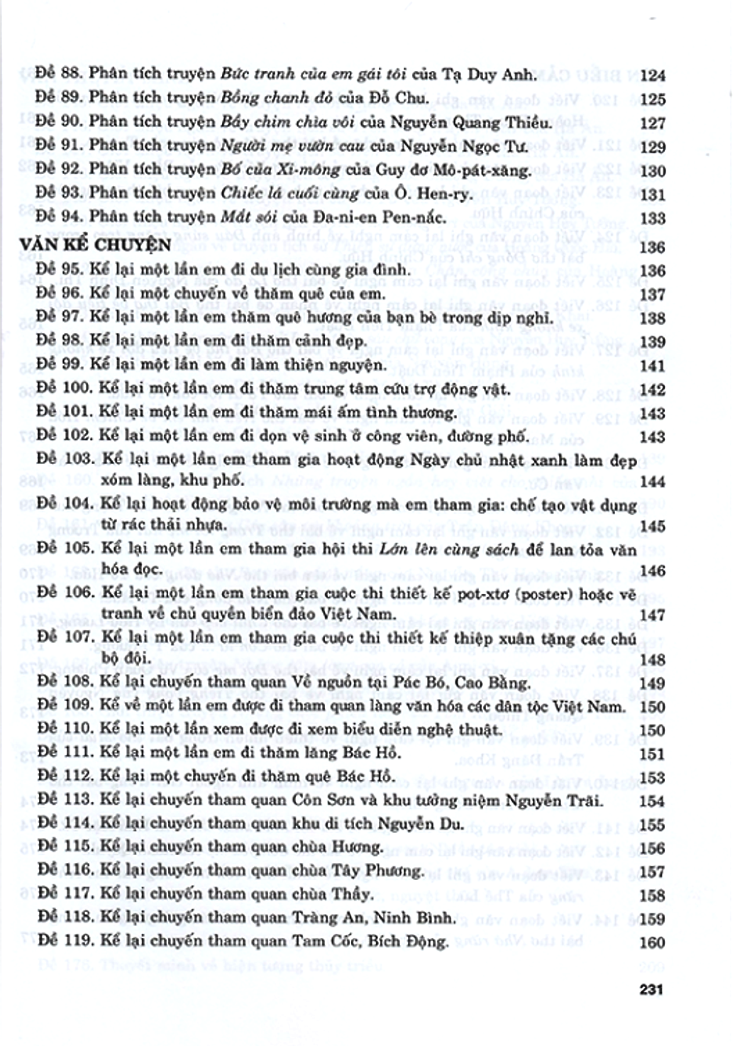 199 bài và đoạn văn hay lớp 8 - Ảnh 6