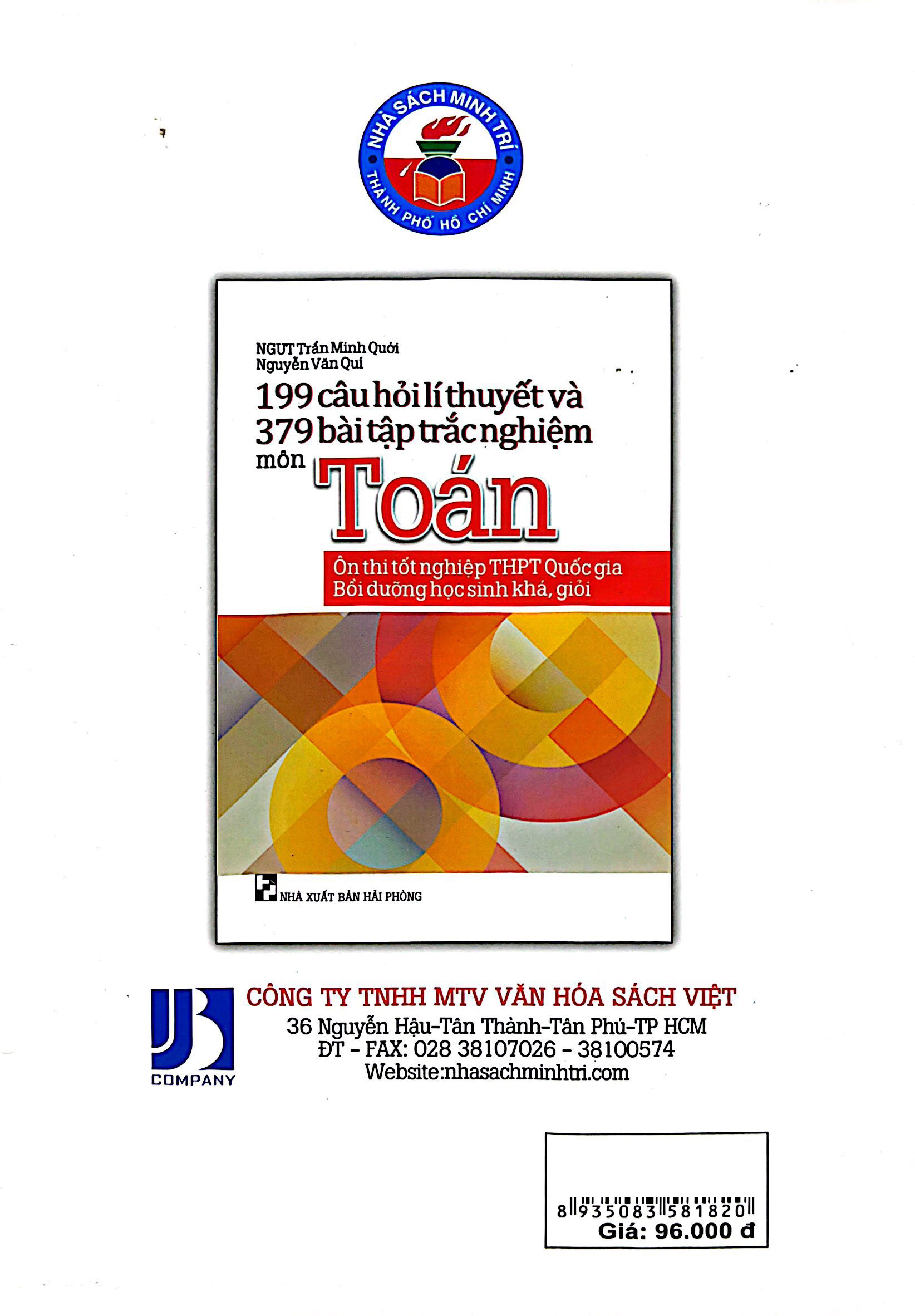 199 câu hỏi lí thuyết và 379 bài tập trắc nghiệm môn toán (ôn thi tốt nghiệp thpt quốc gia - bồi dưỡng học sinh khá, giỏi) - Ảnh 7