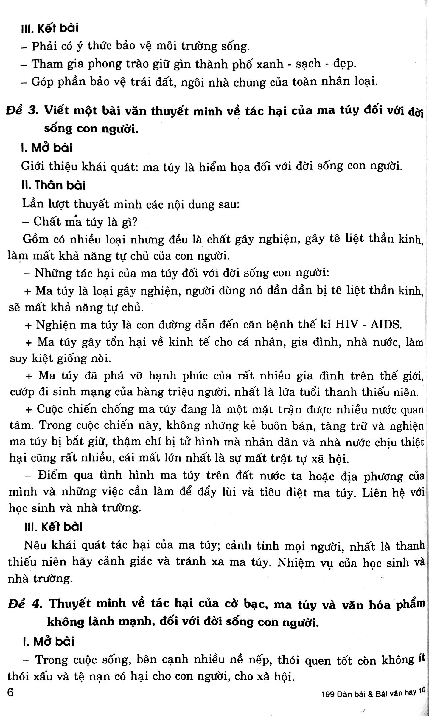 199 dàn bài và bài văn hay 10 - Ảnh 3
