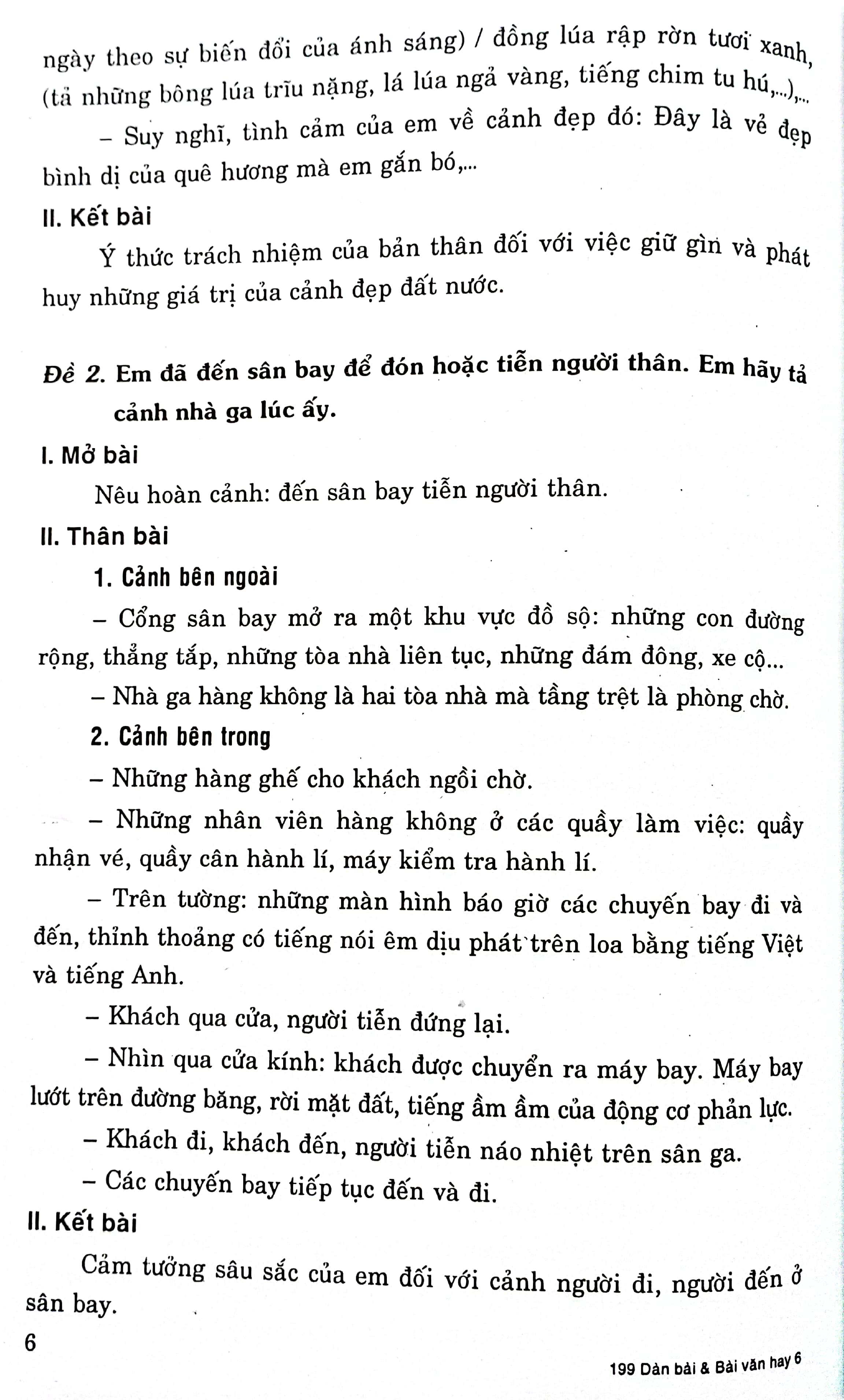 199 dàn bài và bài văn hay 6 (biên soạn theo chương trình gdpt mới) - Ảnh 6