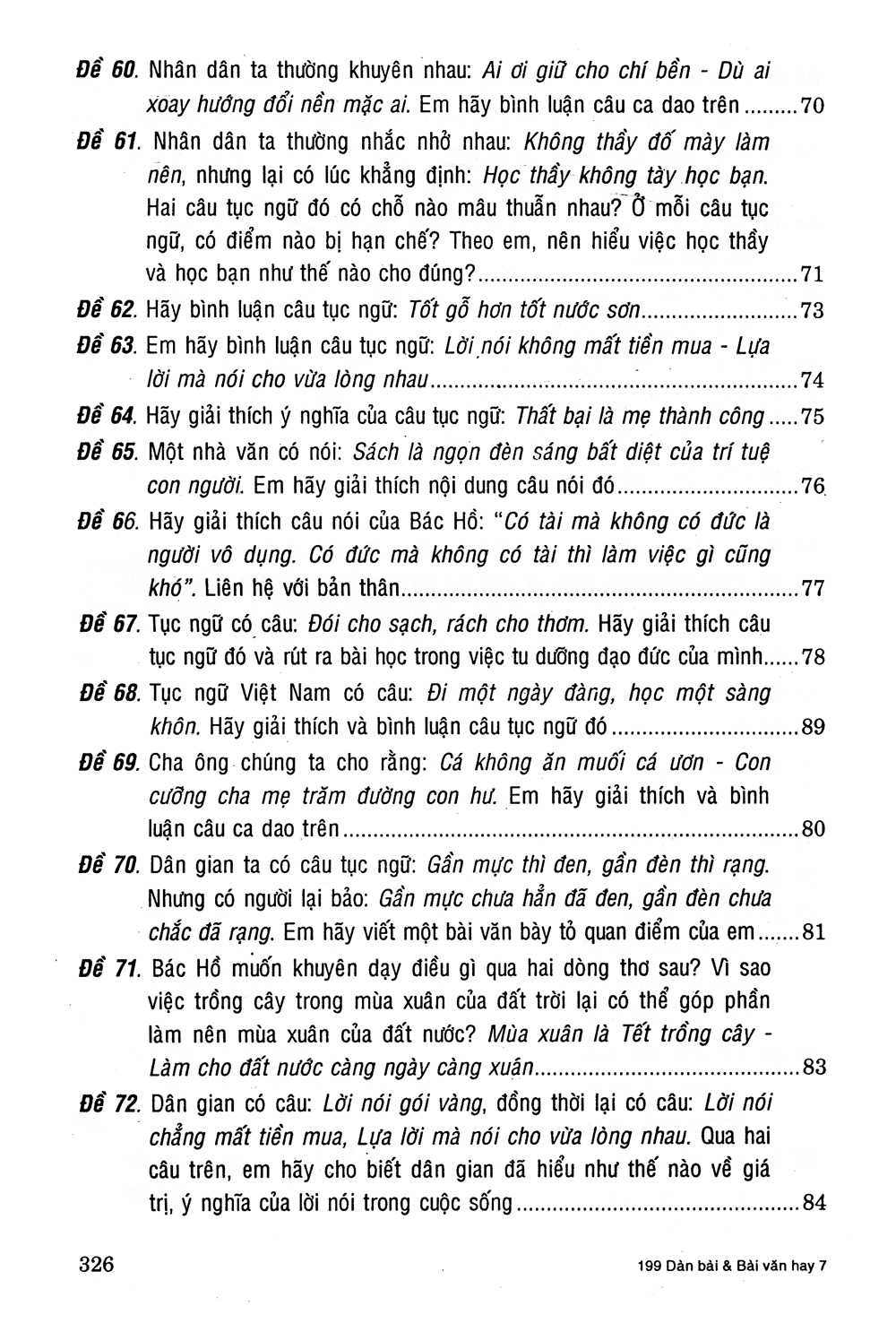 199 dàn bài và bài văn hay 7 - Ảnh 6
