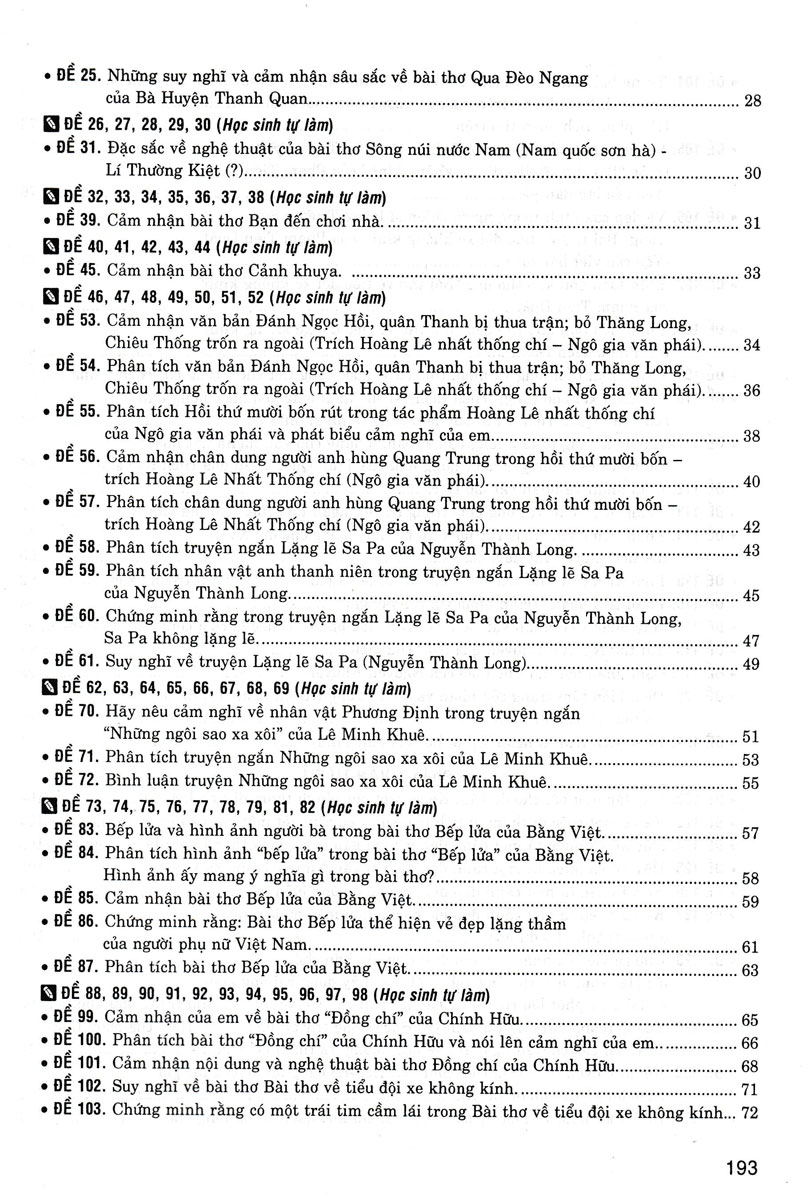 199 đề và bài văn hay 8 (dùng chung cho các bộ sgk hiện hành) - Ảnh 4