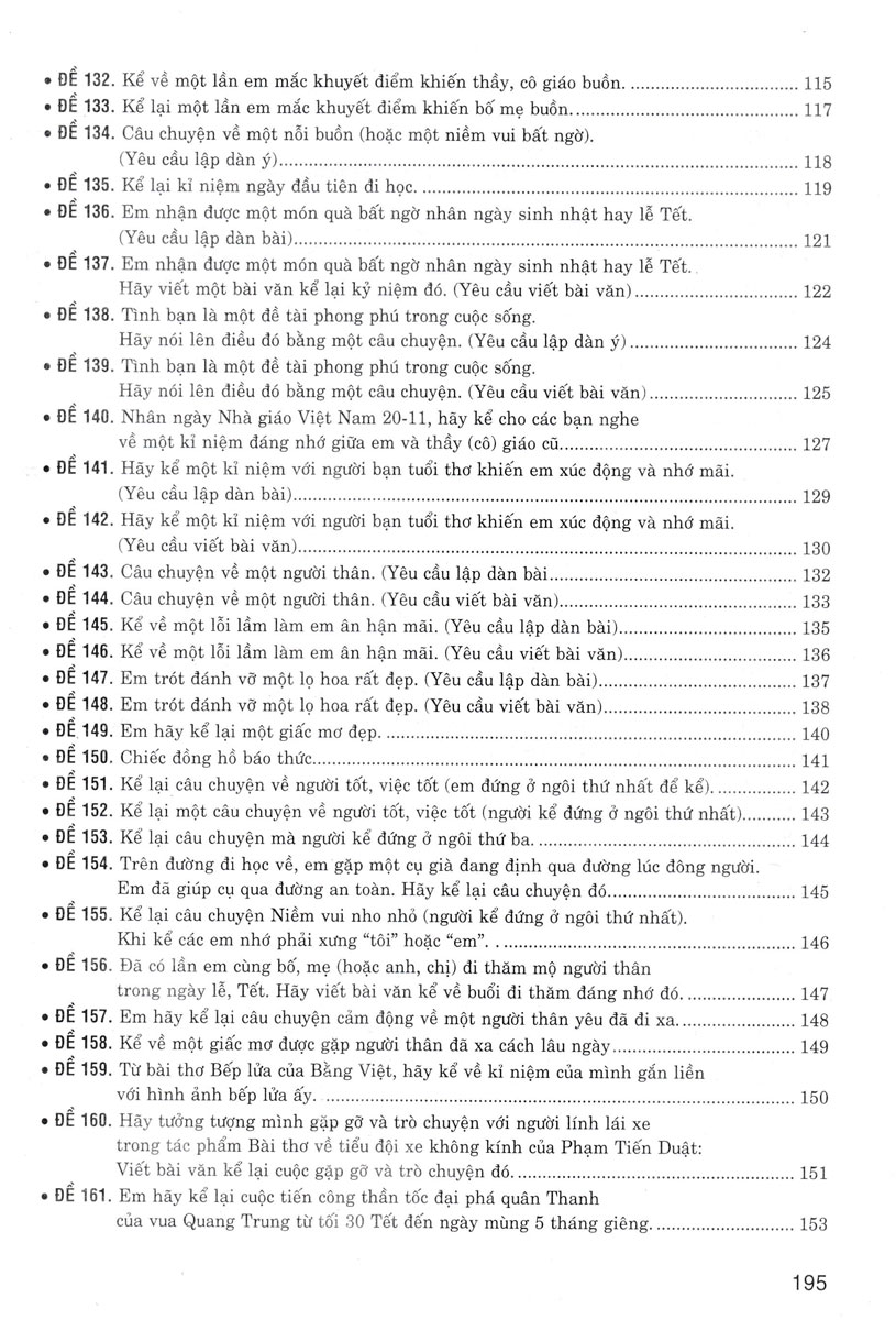 199 đề và bài văn hay 8 (dùng chung cho các bộ sgk hiện hành) - Ảnh 6