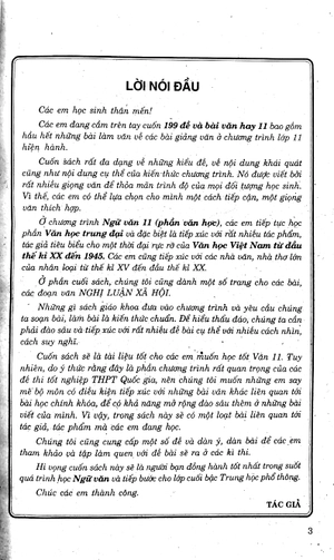 199 đề và bài văn hay - lớp 11 - Ảnh 2