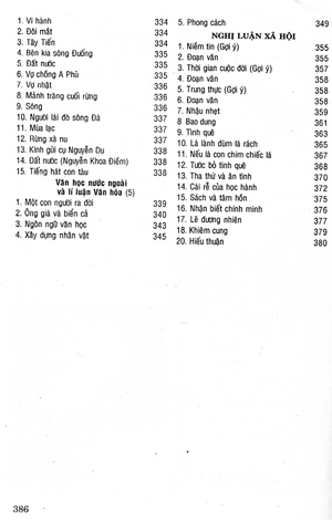 199 đề và bài văn hay lớp 12 - Ảnh 6