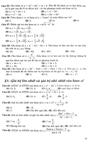 1990 bài tập trắc nghiệm toán lớp 12 - Ảnh 8