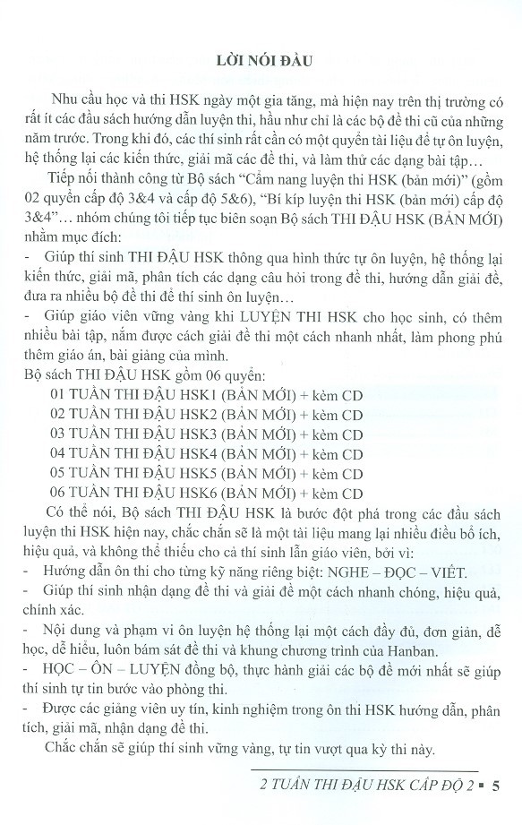 2 tuần thi đậu hsk cấp độ 2 (bản mới) - Ảnh 3