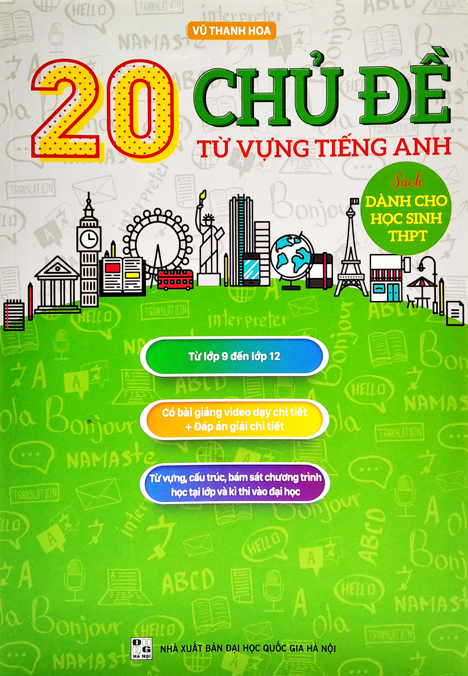 20 chủ đề từ vựng tiếng anh - sách dành cho học sinh thpt - Ảnh 2