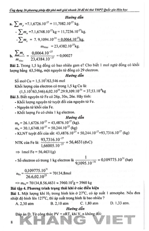 20 đề thi thử thpt quốc gia hoá học - Ảnh 9