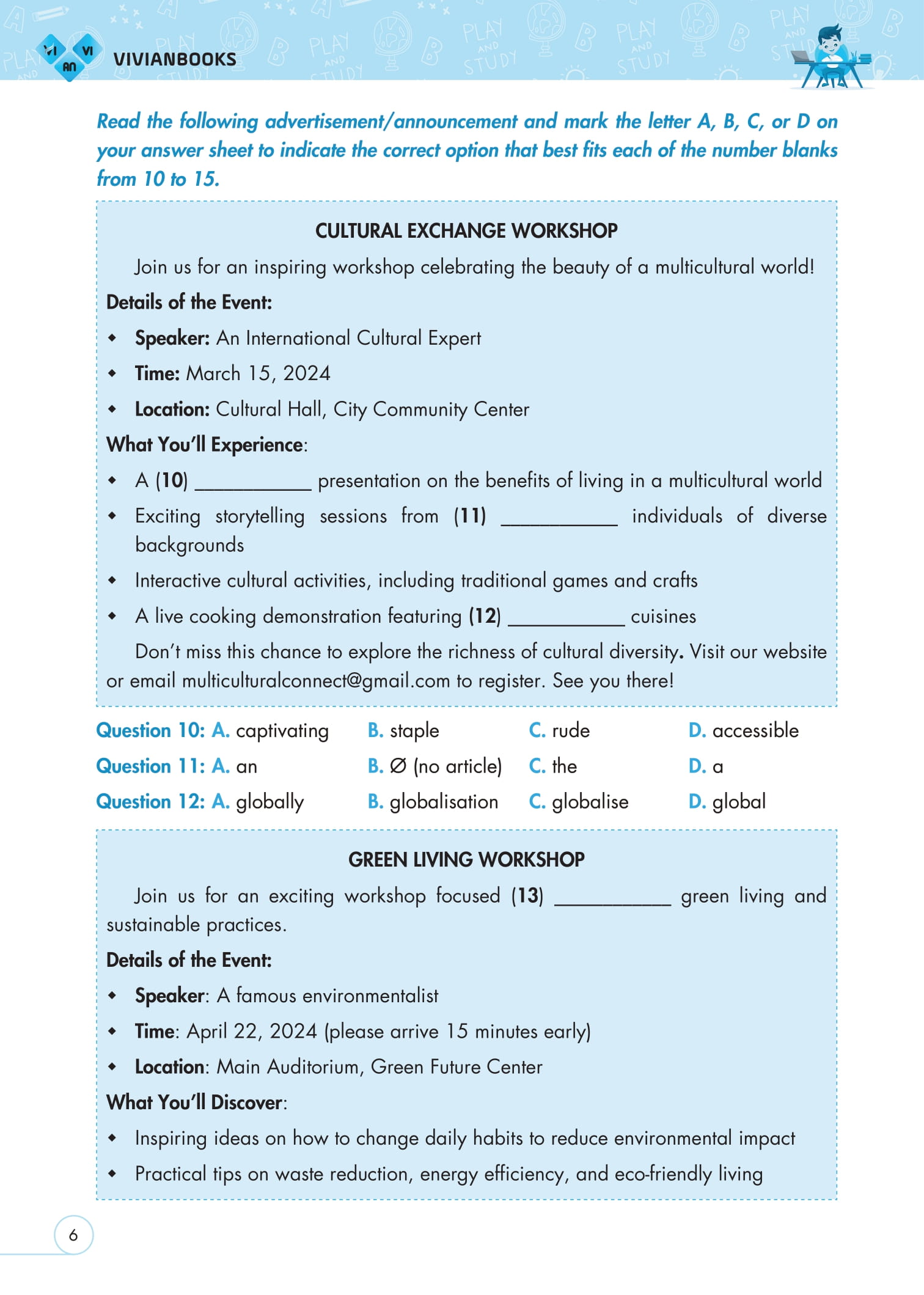 20 Đề Thi Thử Tiếng Anh THPT Quốc Gia (Có Đáp Án) - Ảnh 9