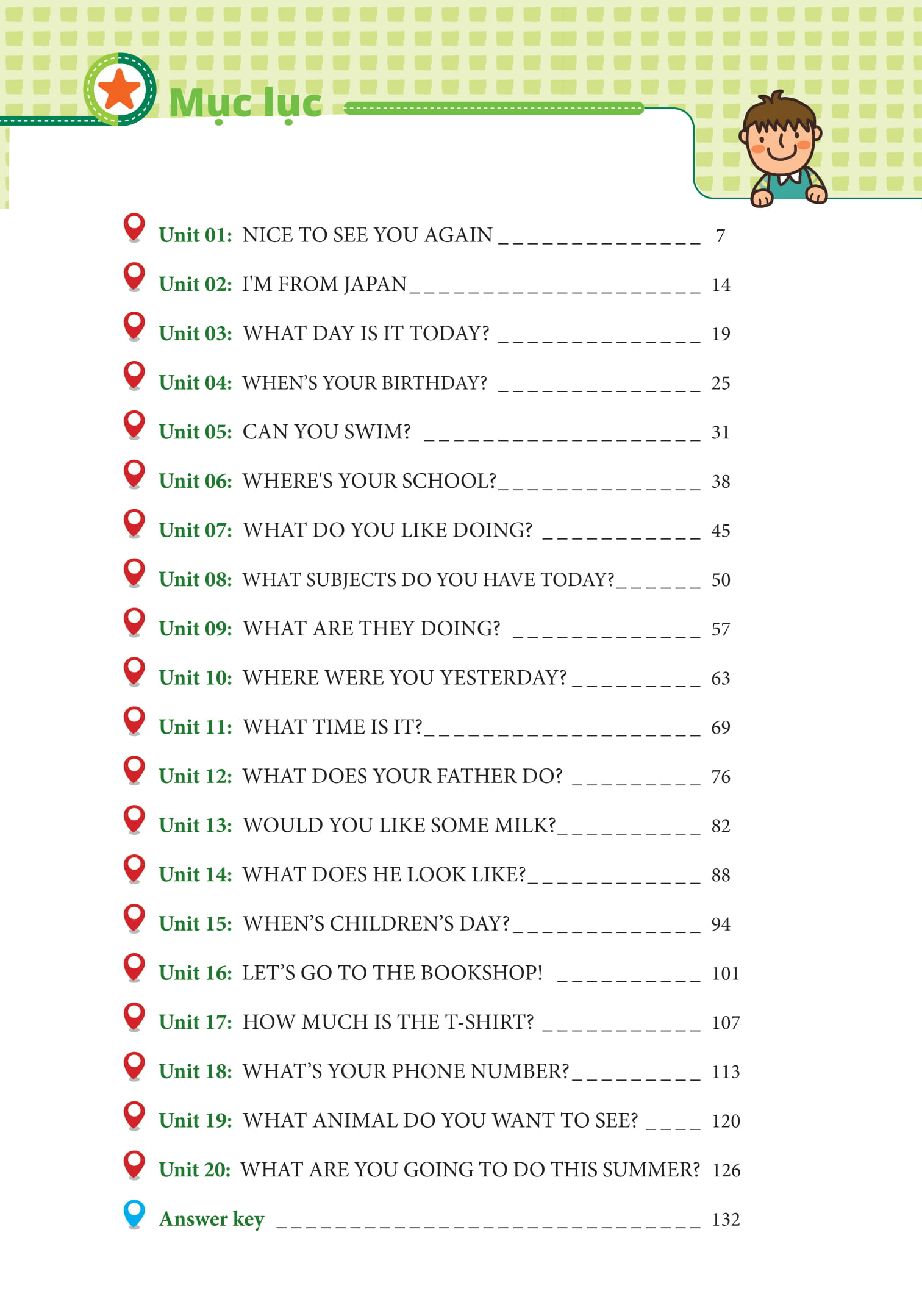 20 ngày ôn tập toàn diện kiến thức tiếng anh lớp 4 - Ảnh 2