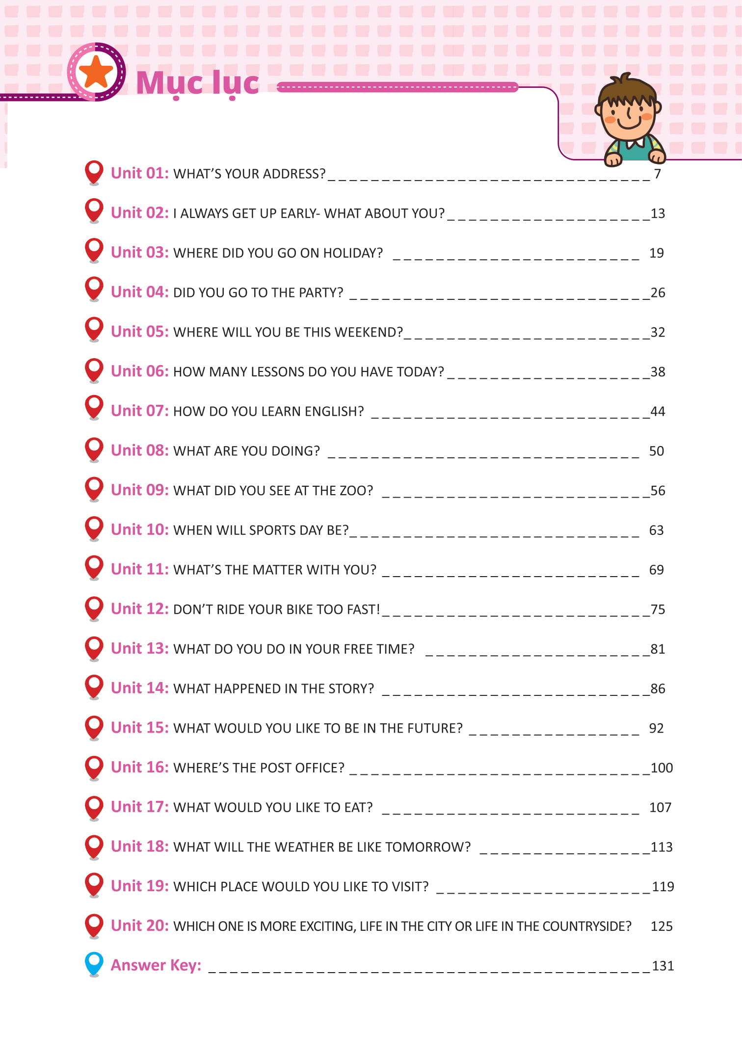 20 ngày ôn tập toàn diện kiến thức tiếng anh lớp 5 - Ảnh 2