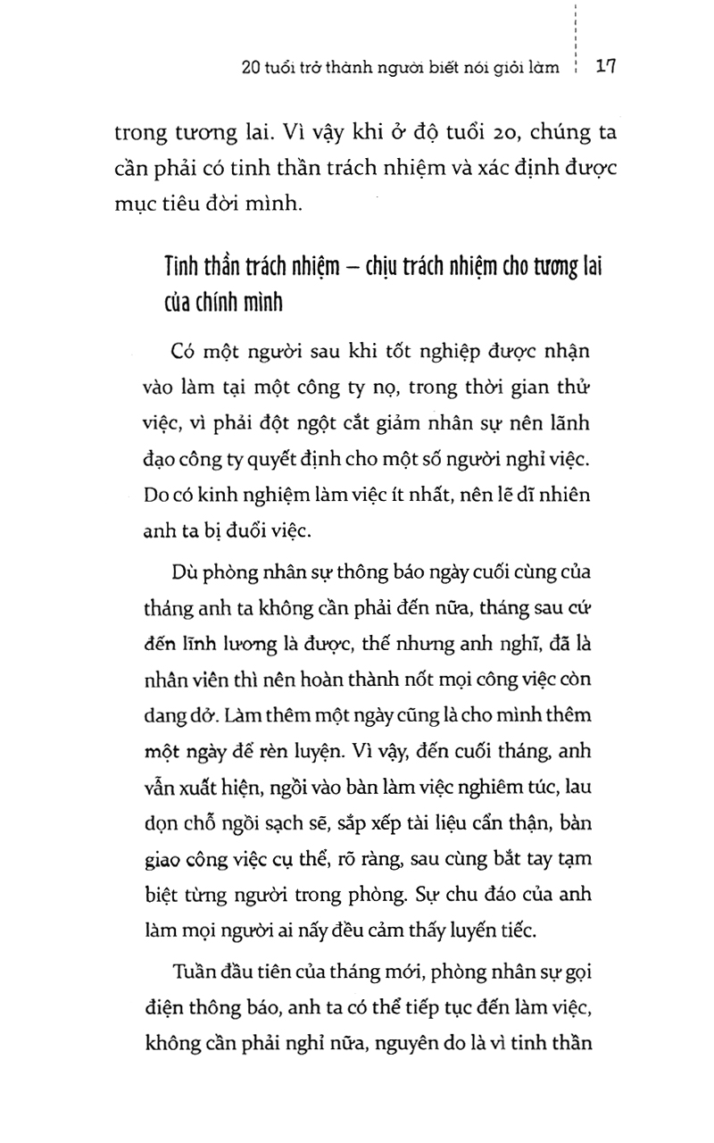 20 tuổi trở thành người biết nói giỏi làm (tái bản 2023) - Ảnh 4