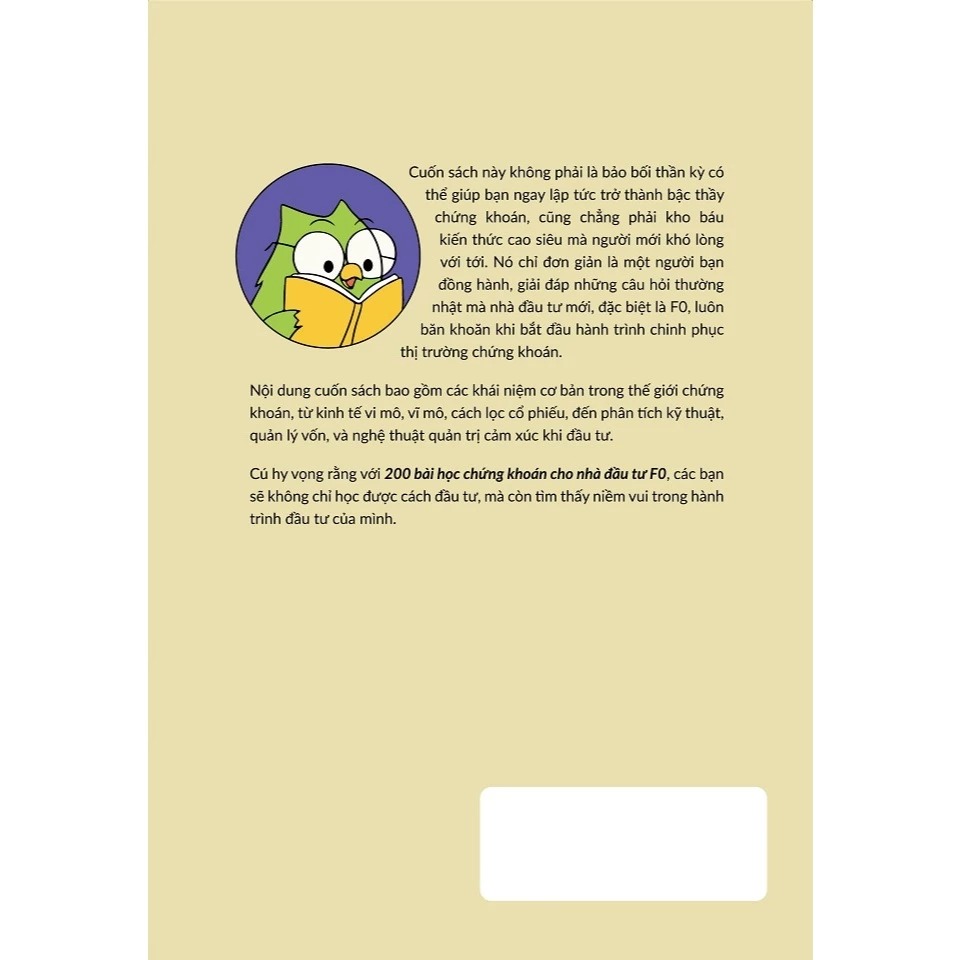 200 Bài Học Vỡ Lòng Chứng Khoán Cho Nhà Đầu Tư FO - Ảnh 6