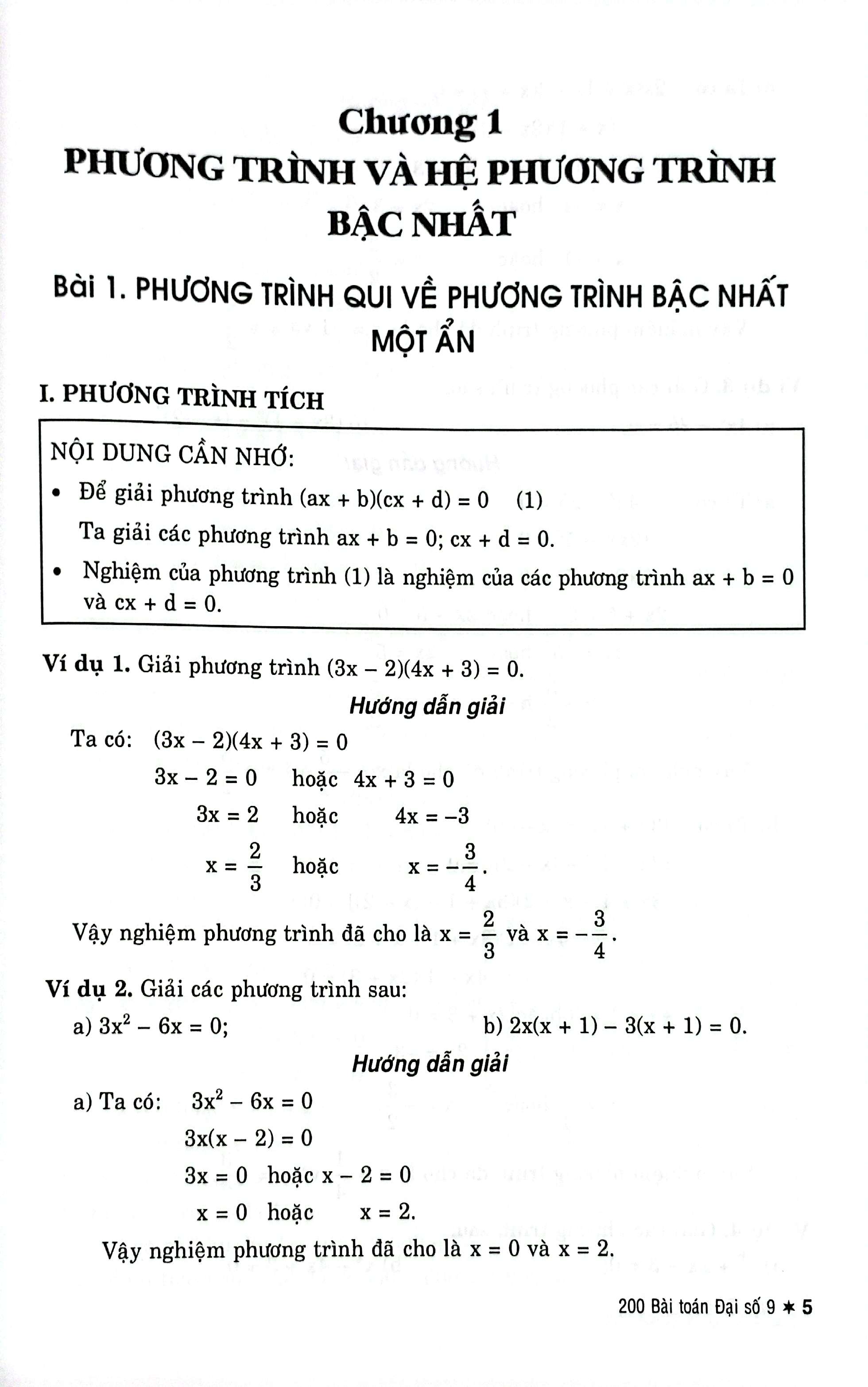 200 Bài Toán Đại Số 9 (Biên Soạn Theo Chương Trình Giáo Dục Phổ Thông Mới) - Ảnh 5