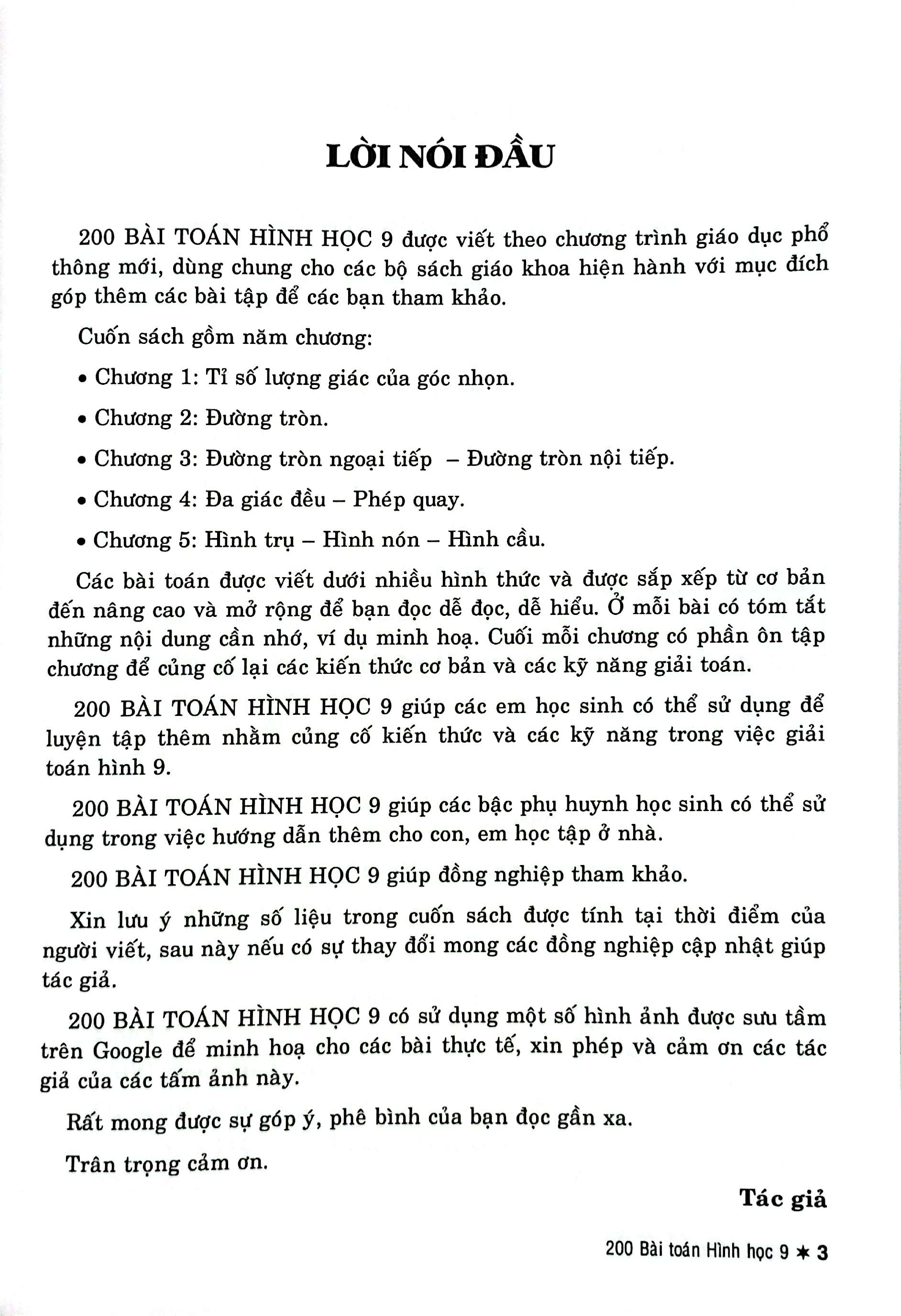 200 Bài Toán Hình Học 9 (Biên Soạn Theo Chương Trình Giáo Dục Phổ Thông Mới) - Ảnh 4