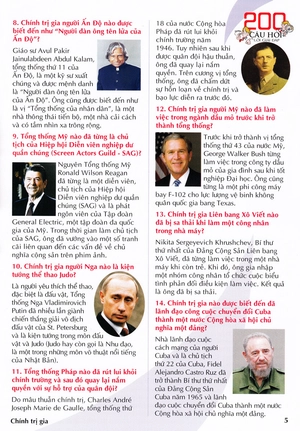 200 câu hỏi & lời giải đáp - những người nổi tiếng - Ảnh 6