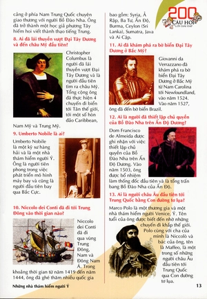 200 câu hỏi và lời giải đáp - những nhà thám hiểm - Ảnh 12