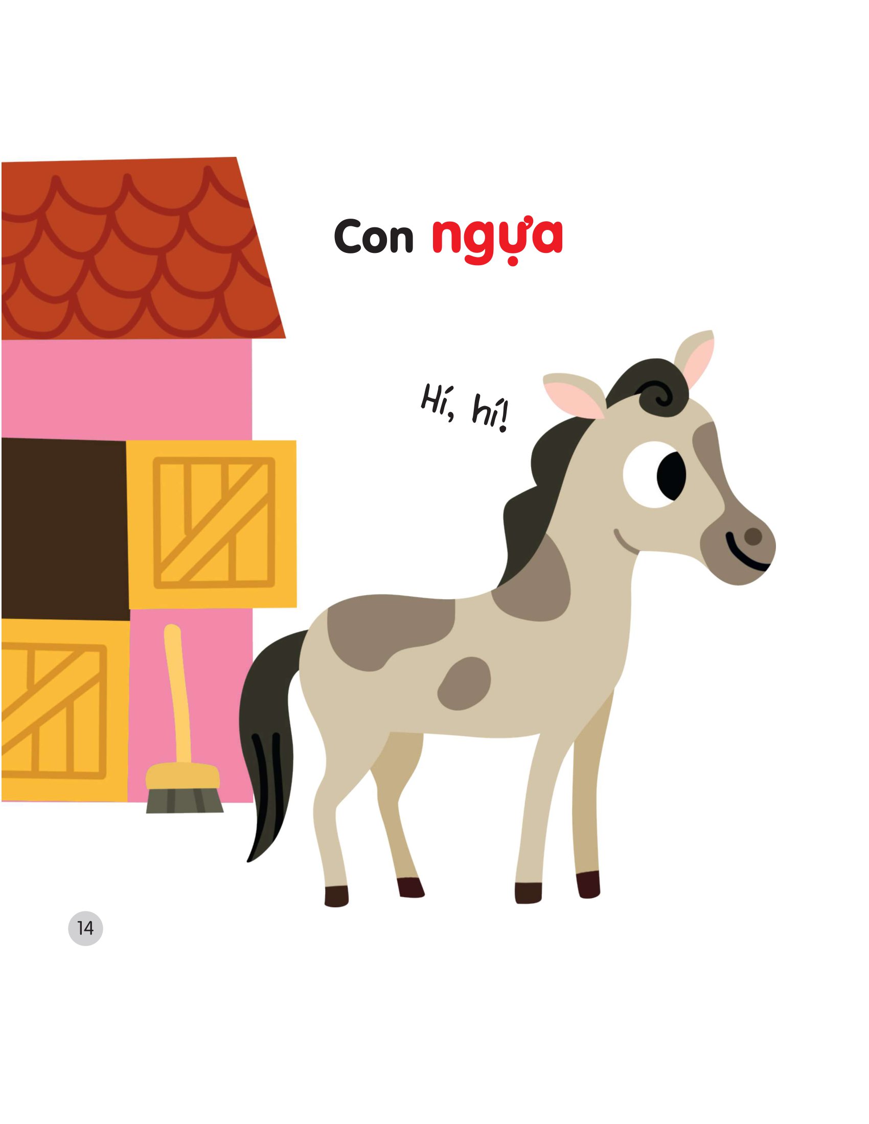 200 từ vựng mẹ cùng con học nói - các loài động vật đáng yêu - Ảnh 14