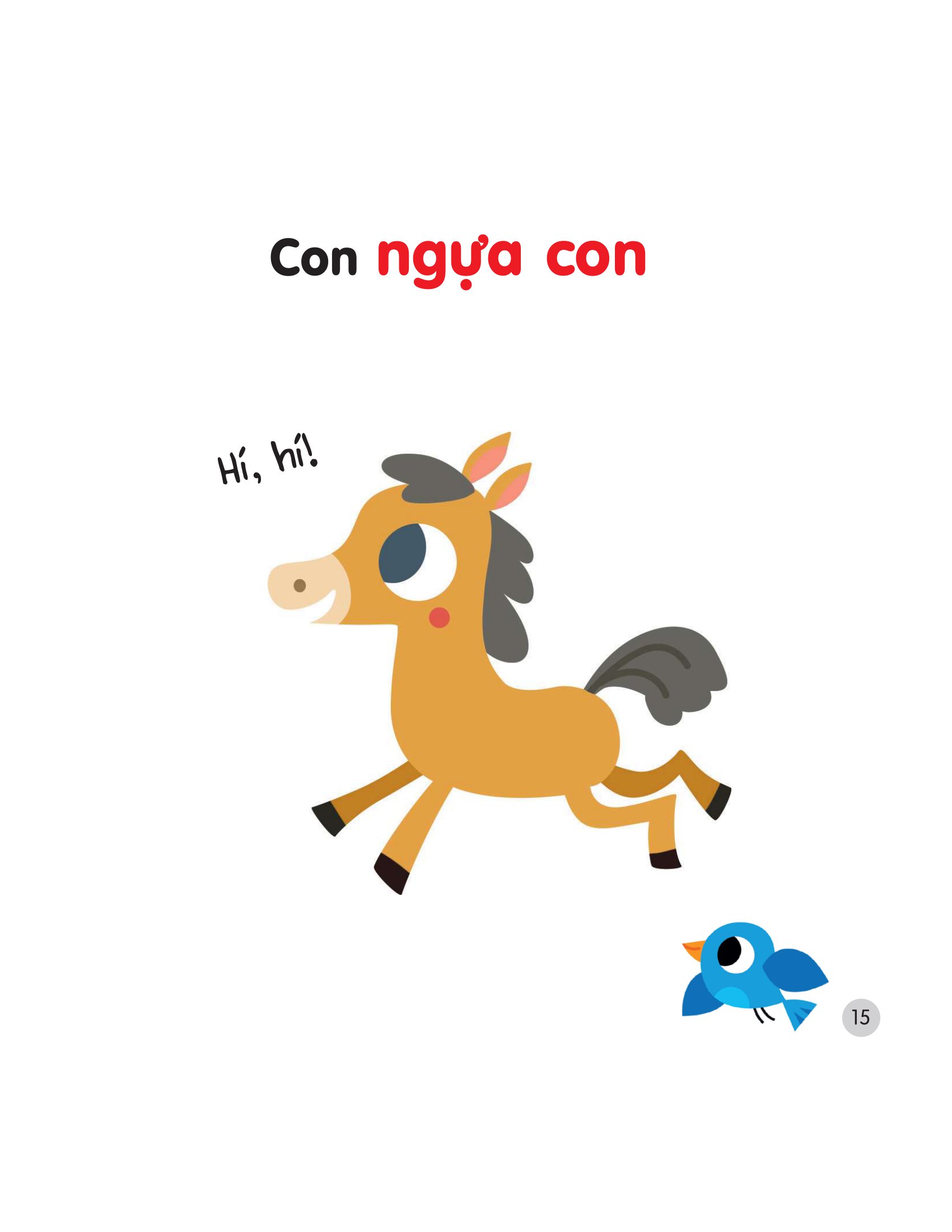 200 từ vựng mẹ cùng con học nói - các loài động vật đáng yêu - Ảnh 15