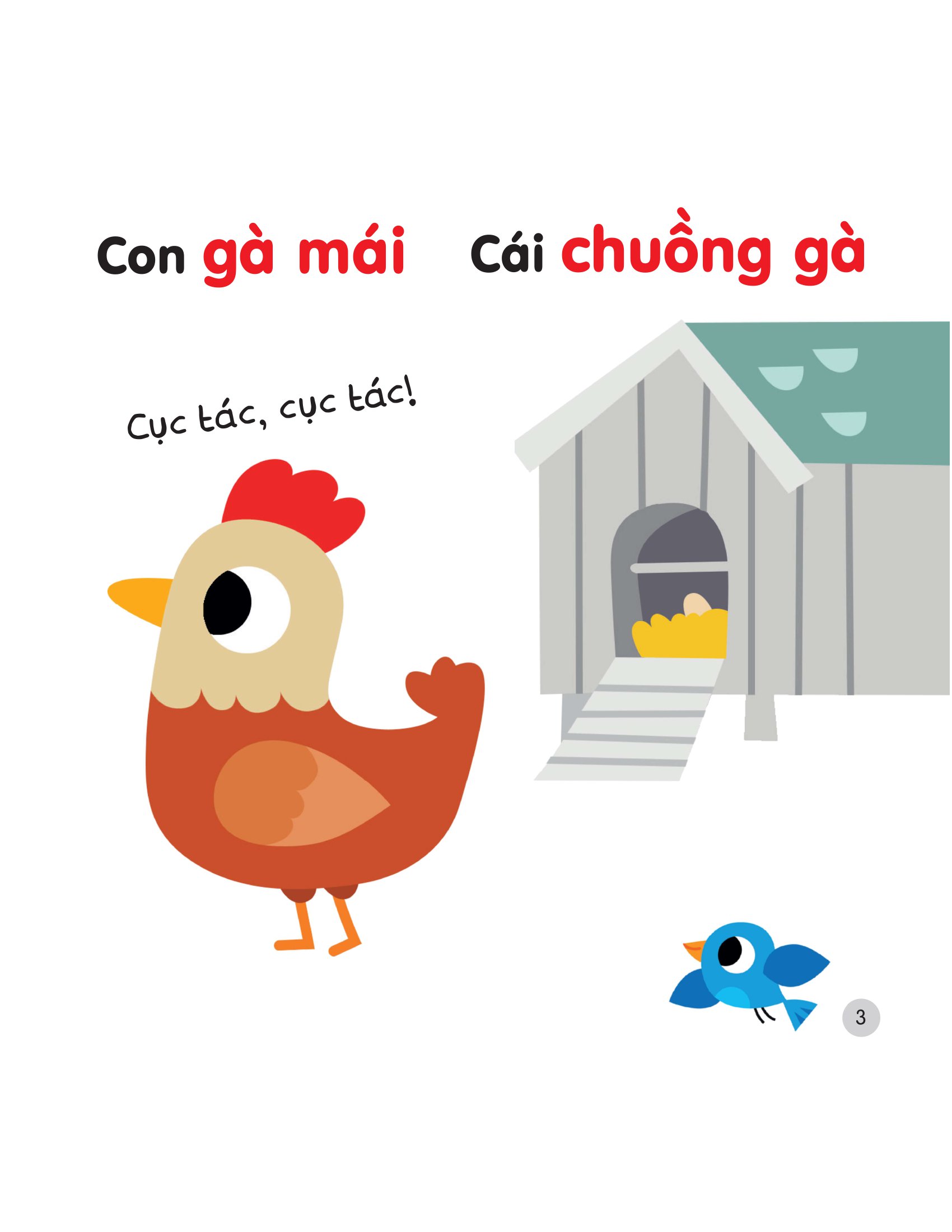 200 từ vựng mẹ cùng con học nói - các loài động vật đáng yêu - Ảnh 3