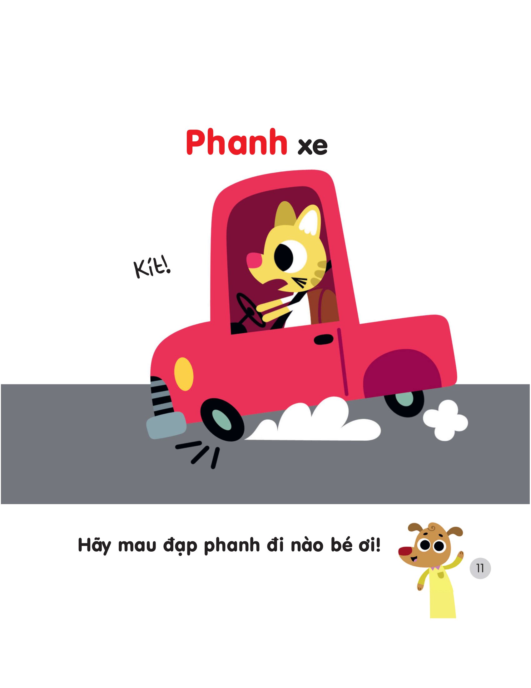 200 từ vựng mẹ cùng con học nói - các phương tiện giao thông ngộ nghĩnh - Ảnh 11