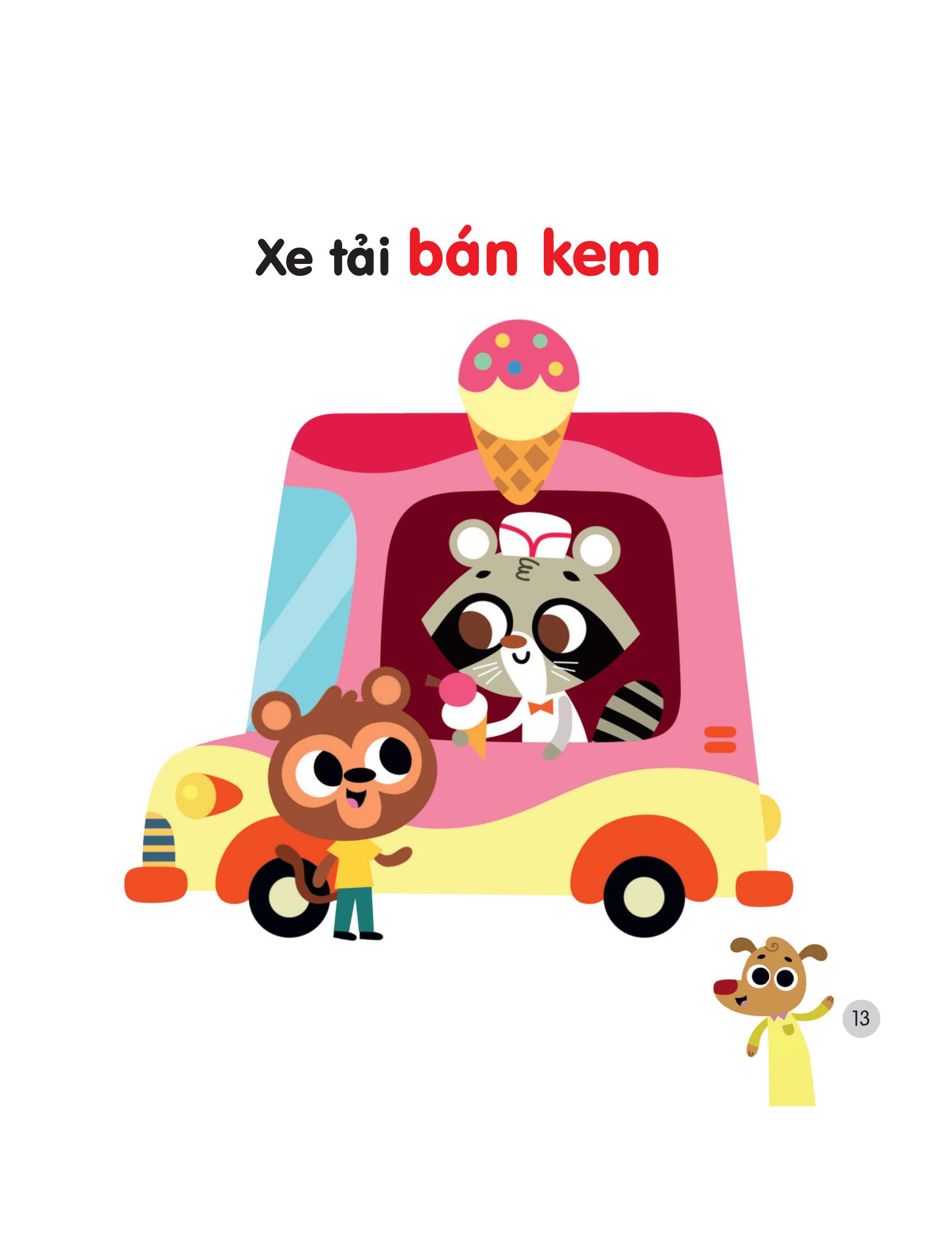 200 từ vựng mẹ cùng con học nói - các phương tiện giao thông ngộ nghĩnh - Ảnh 13