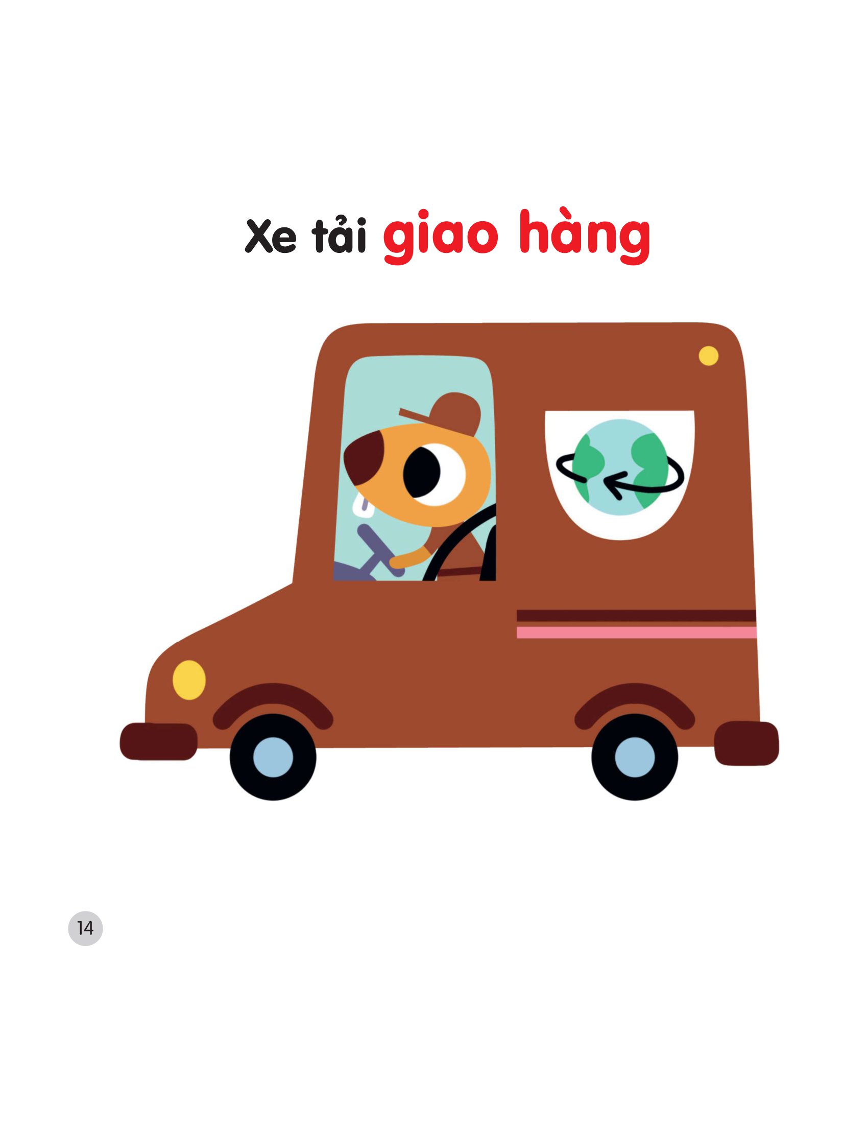 200 từ vựng mẹ cùng con học nói - các phương tiện giao thông ngộ nghĩnh - Ảnh 14