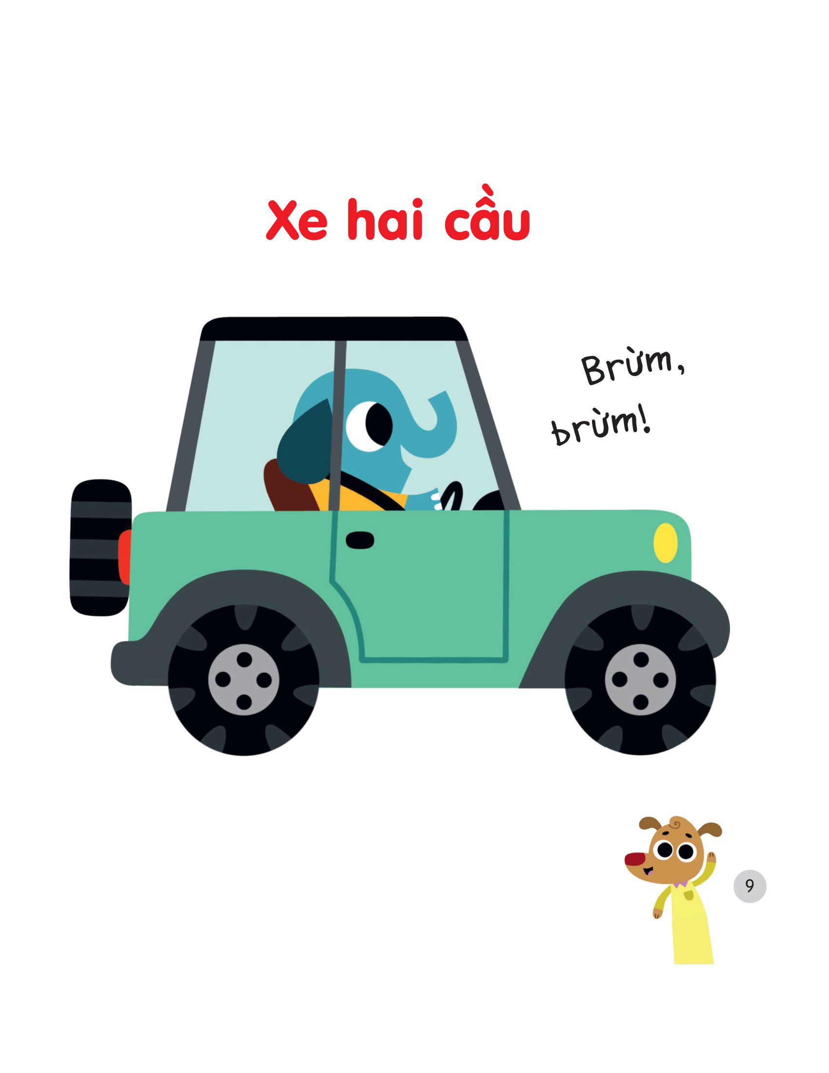 200 từ vựng mẹ cùng con học nói - các phương tiện giao thông ngộ nghĩnh - Ảnh 9