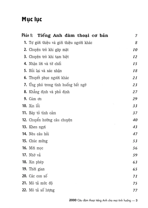 2000 câu đàm thoại tiếng anh cho mọi tình huống (kèm cd) - Ảnh 4