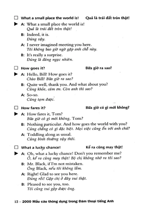 2000 mẫu câu thông dụng trong đàm thoại tiếng anh - kèm cd - Ảnh 11