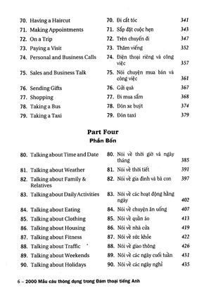 2000 mẫu câu thông dụng trong đàm thoại tiếng anh - kèm cd - Ảnh 6