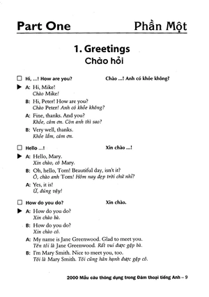 2000 mẫu câu thông dụng trong đàm thoại tiếng anh - kèm cd - Ảnh 8