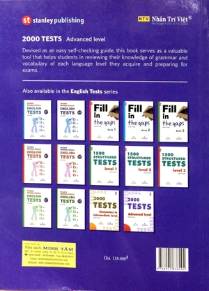 2000 tests advanced level (không cd) - Ảnh 10