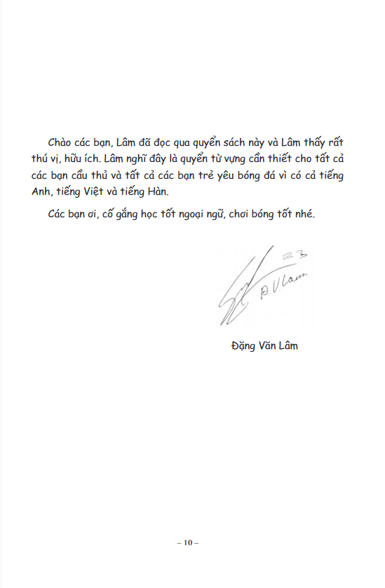 2000 từ vựng chuyên ngành bóng đá anh - việt - hàn - Ảnh 8