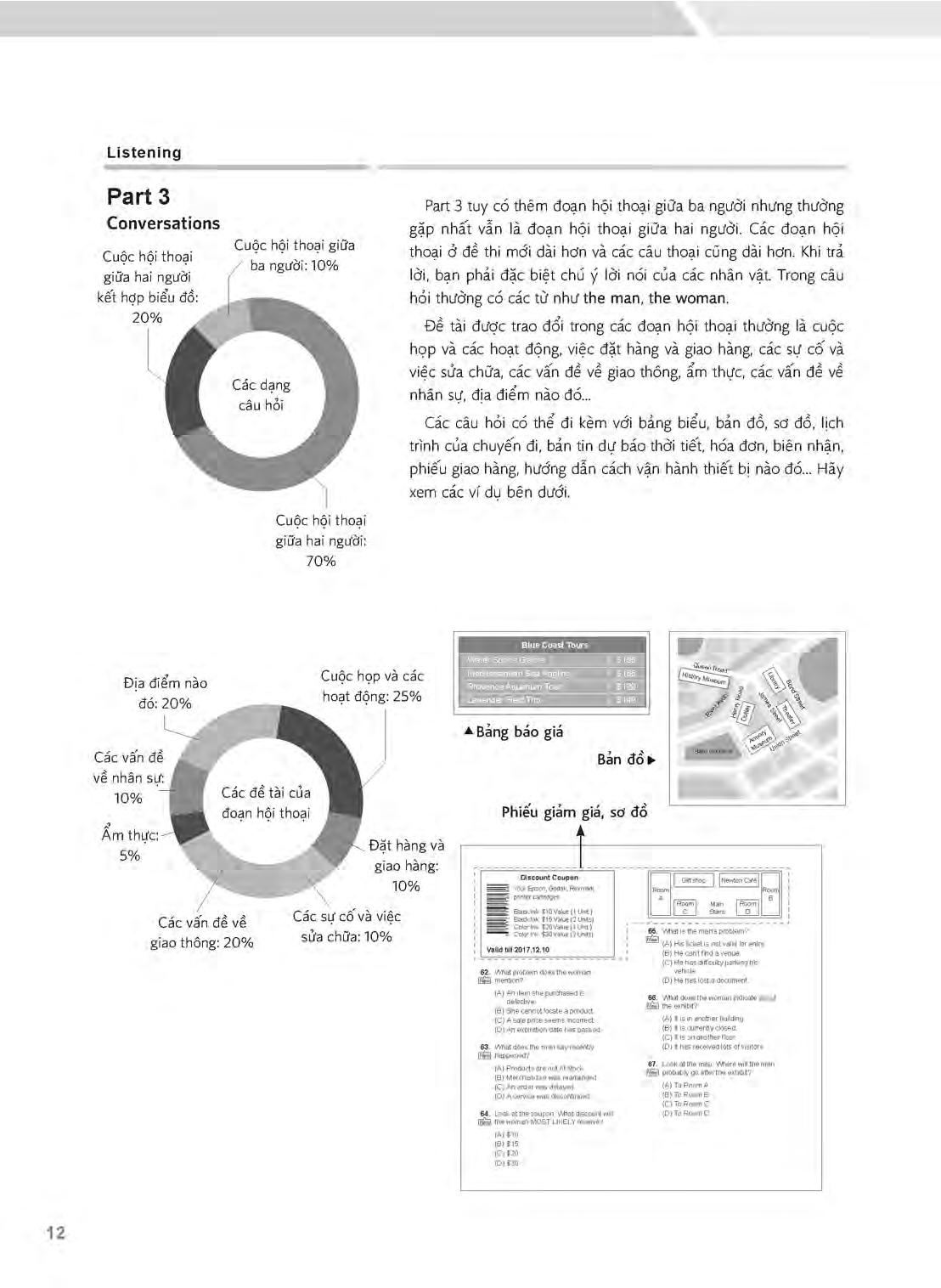 2019 toeic - 5 full simulation tests (bao gồm sách, scripts & answer key và đĩa mp3) - Ảnh 10