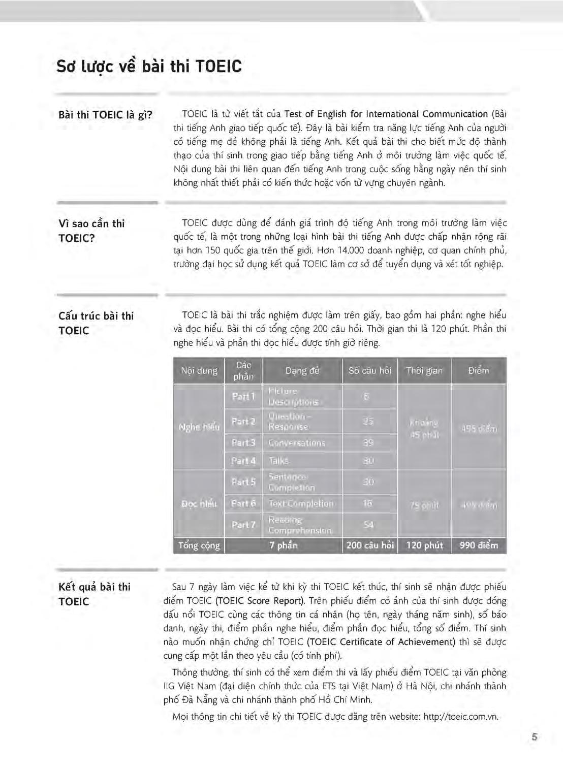 2019 toeic - 5 full simulation tests (bao gồm sách, scripts & answer key và đĩa mp3) - Ảnh 3