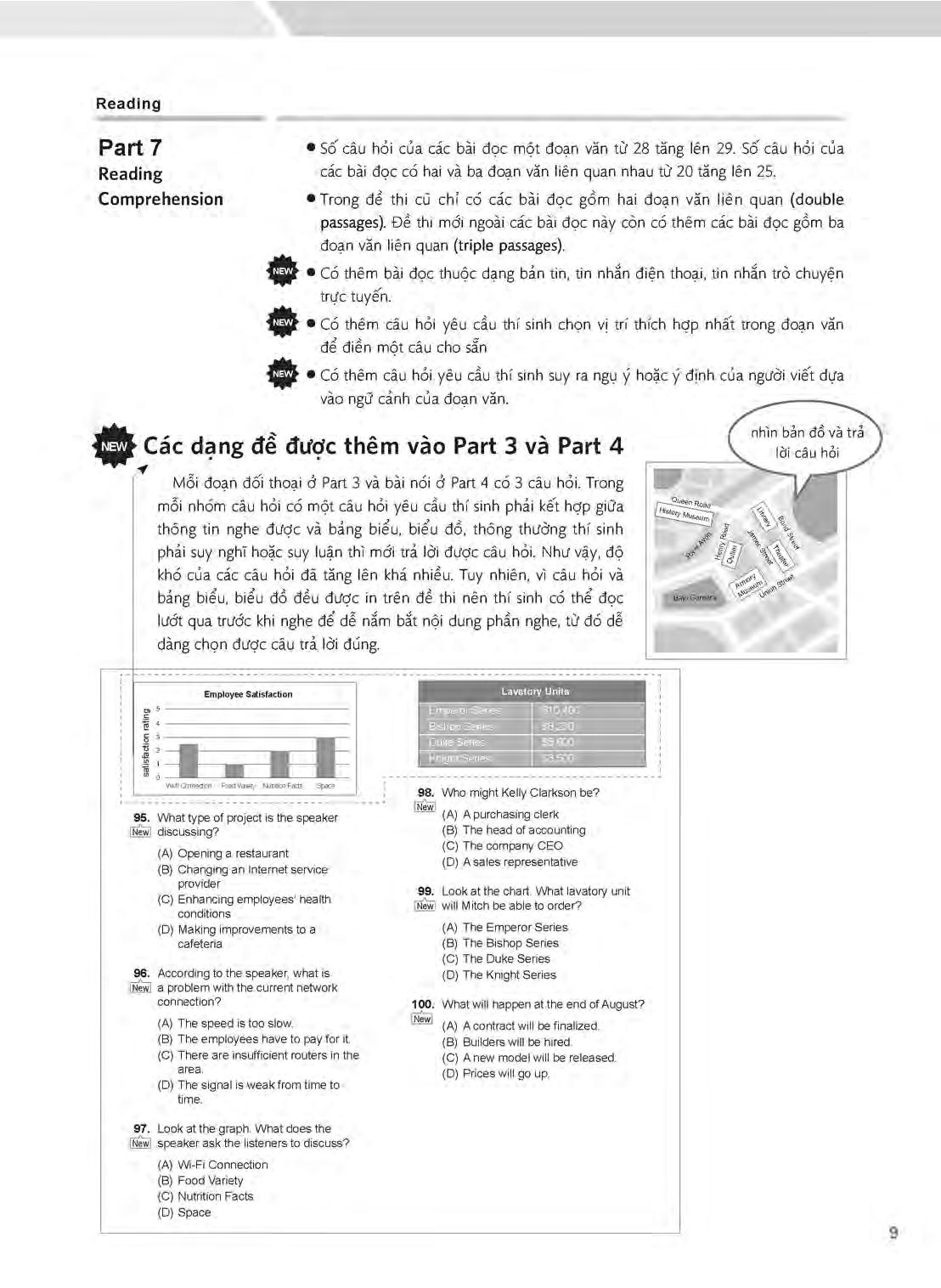 2019 toeic - 5 full simulation tests (bao gồm sách, scripts & answer key và đĩa mp3) - Ảnh 7