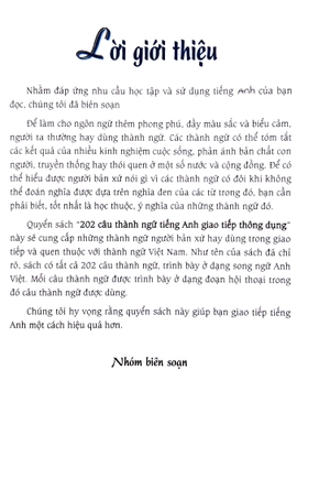 202 thành ngữ tiếng anh giao tiếp thông dụng - Ảnh 3