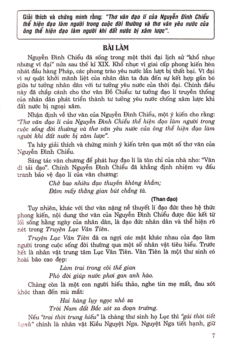 207 đề và bài văn hay 11 - Ảnh 6