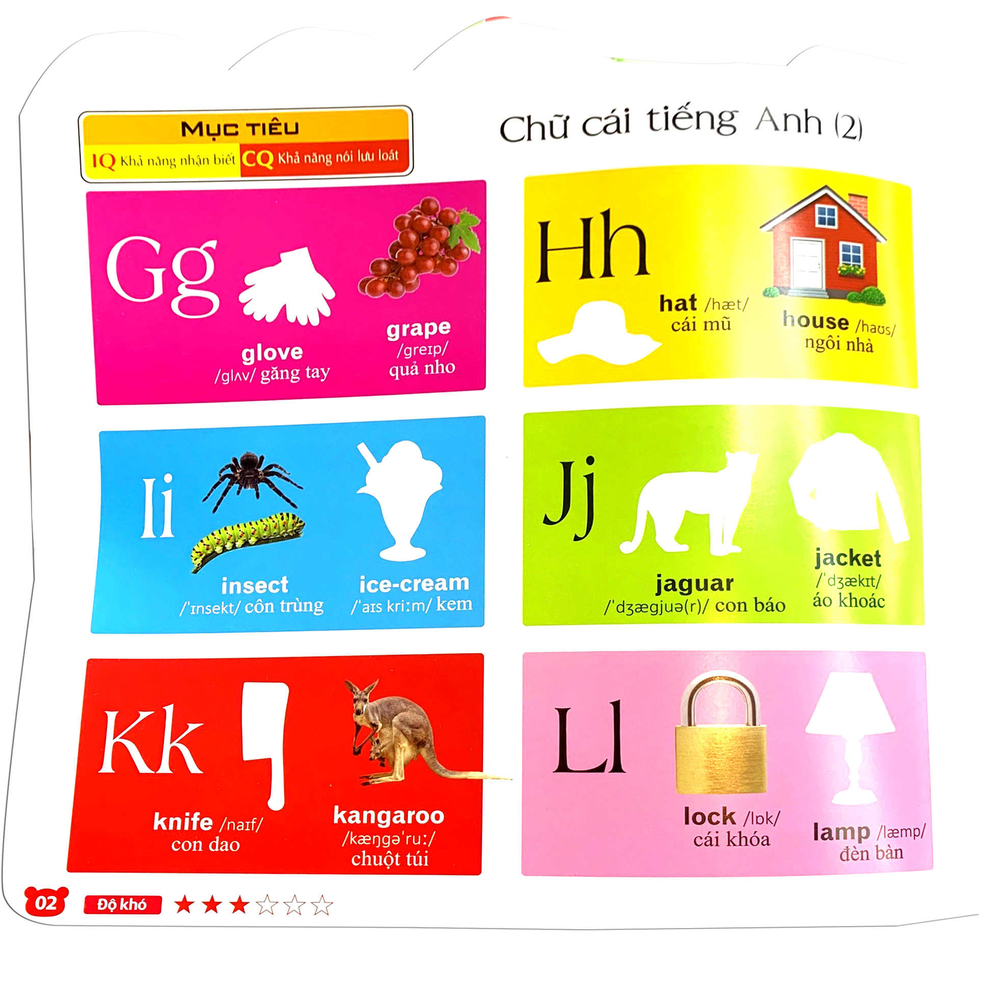 208 miếng dán hình thông minh - iq-eq-cq: bé làm quen với tiếng anh - Ảnh 5