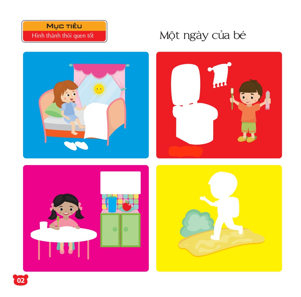 208 miếng dán hình thông minh - iq-eq-cq - cuộc sống muôn màu (tái bản) - Ảnh 4