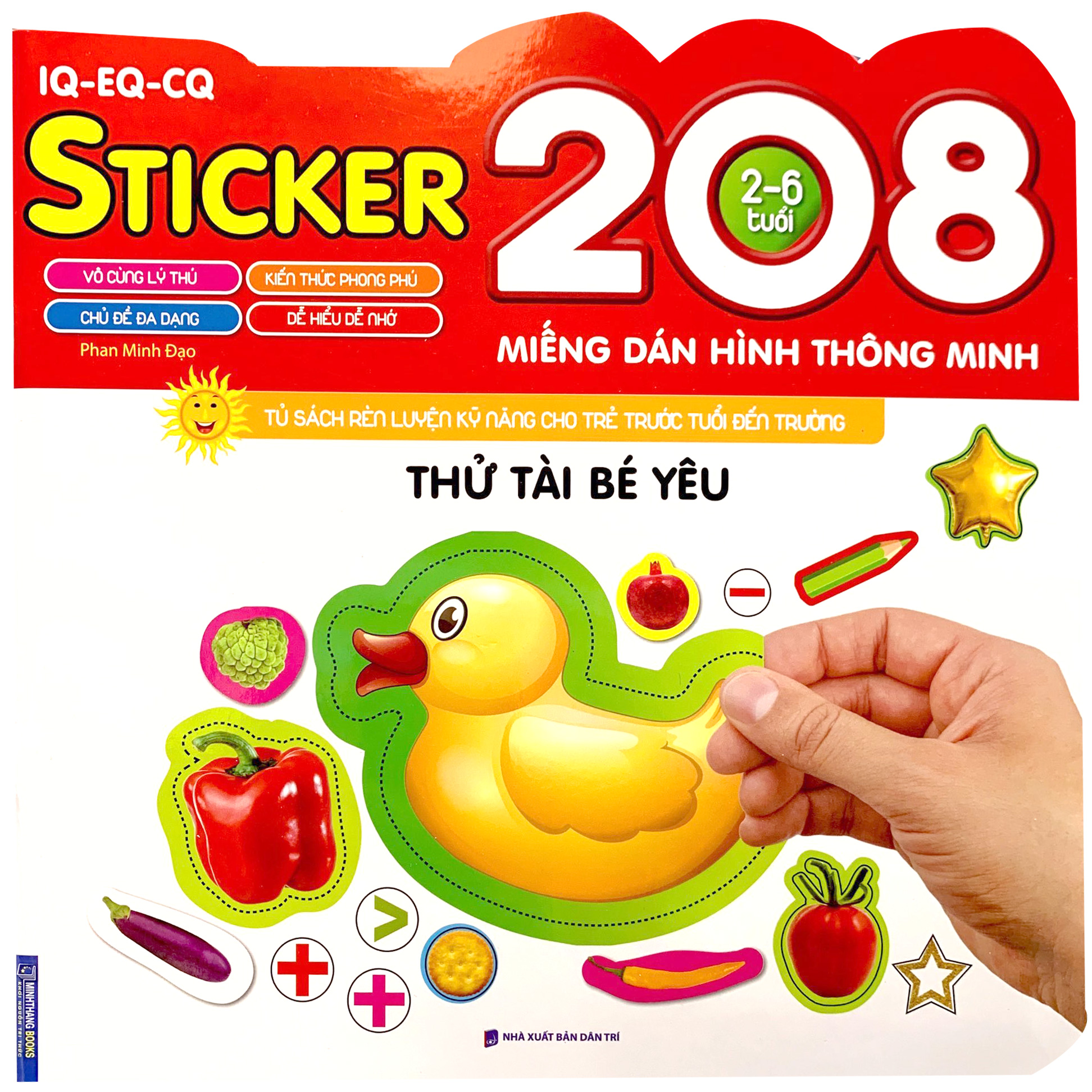 208 miếng dán hình thông minh - iq-eq-cq - thử tài bé yêu - Ảnh 2