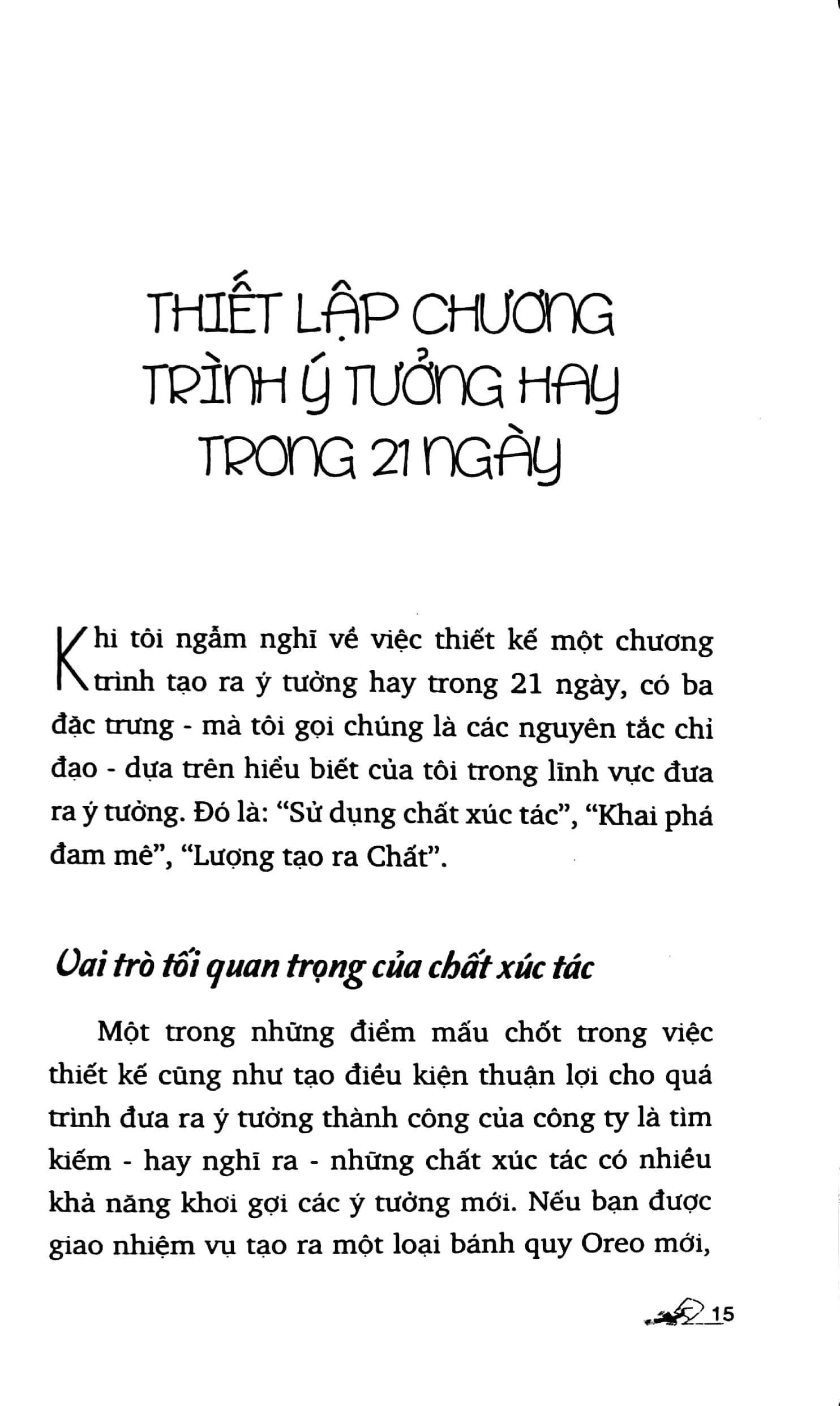 21 ngày cho một ý tưởng lớn - Ảnh 9