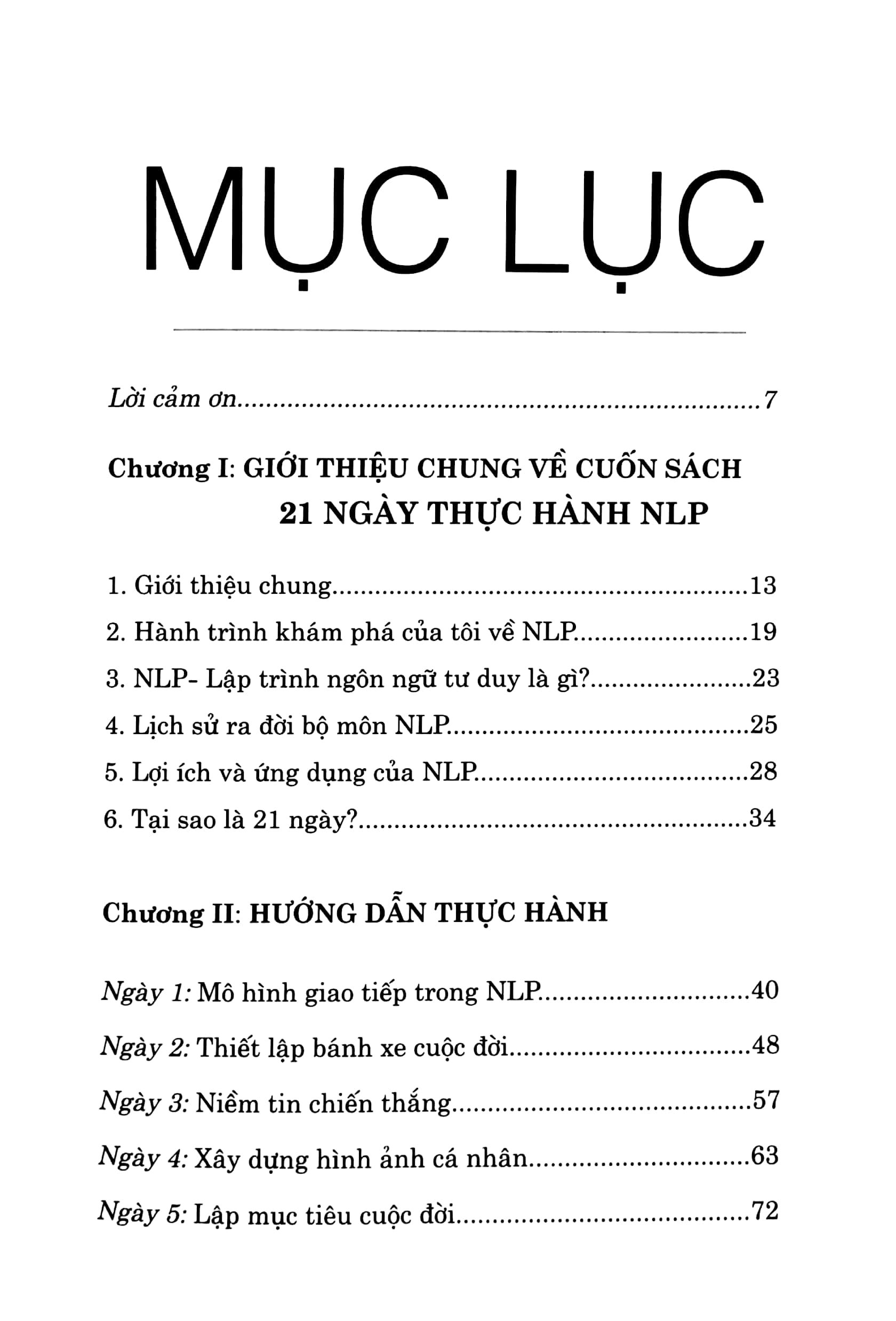 21 ngày thực hành nlp - thay đổi thói quen, xây dựng nền tảng để thành công(tái bản 2020) - Ảnh 3