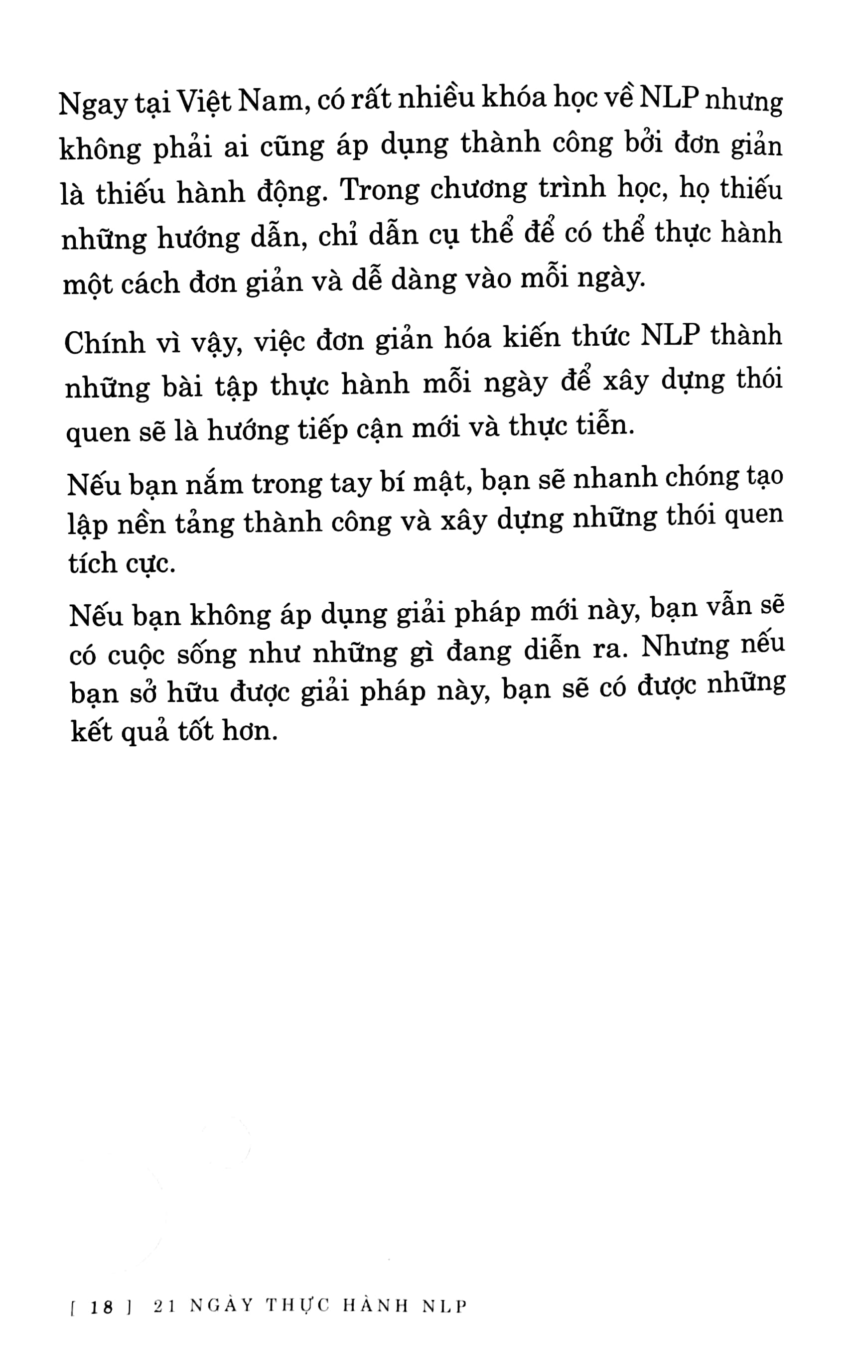 21 ngày thực hành nlp - thay đổi thói quen, xây dựng nền tảng để thành công(tái bản 2020) - Ảnh 9